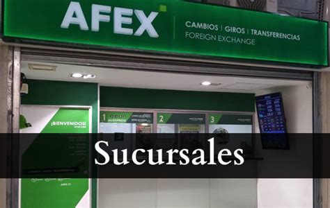 afex cerca de mi|Sucursales